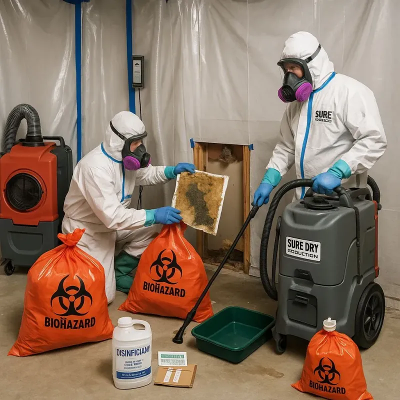 Contaminated Water Handling Protocols process in Cherokee County, TX