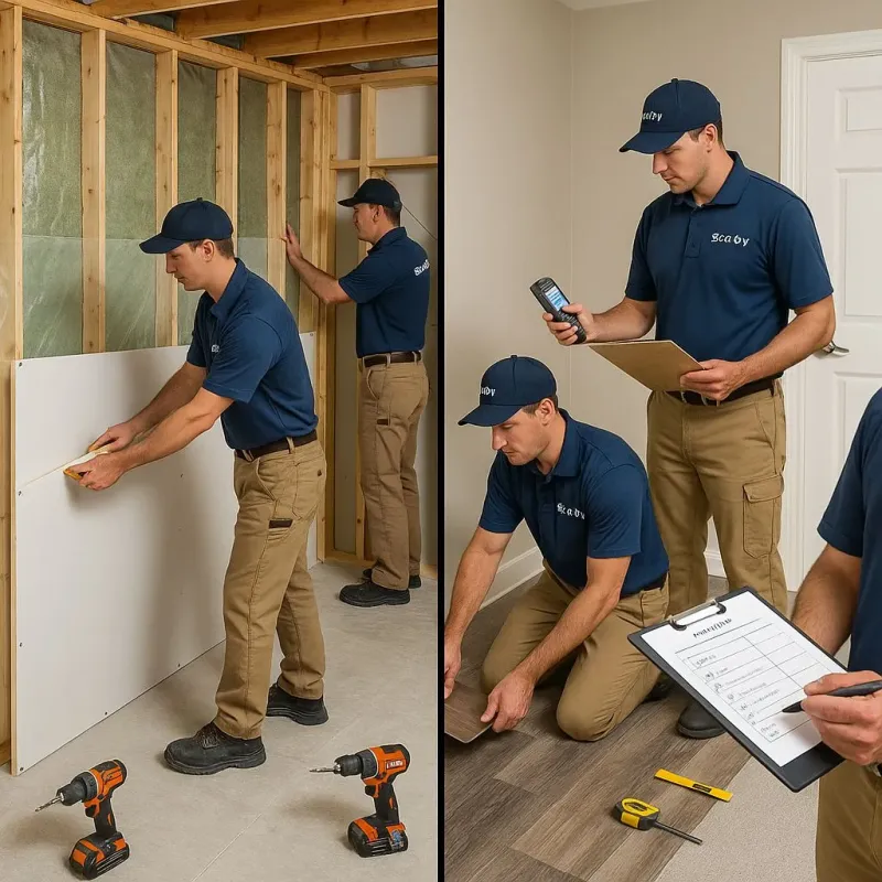 Repairs and Reconstruction process in Cherokee County, TX