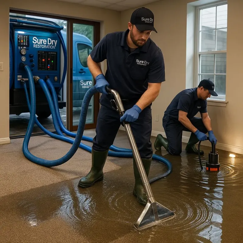 Water Extraction and Removal process in Cherokee County, TX